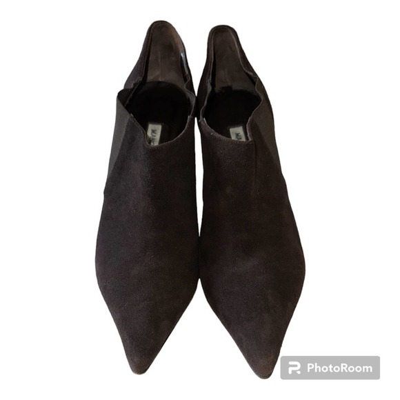 Manolo Blahnik Pumps in chocolate suede size 40/US 10 - Picture 2 of 8